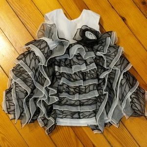 Ruffle formal baby/toddler dress